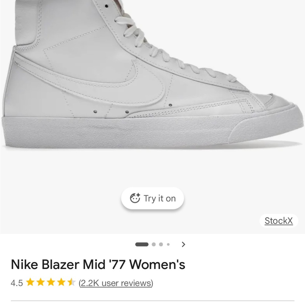 Nike Blazer Mid High-Top Sneakers EC barely worn